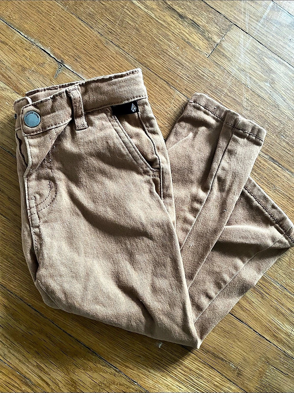 Volcom Frickin Modern Stretch Pants Baby 24M Brown